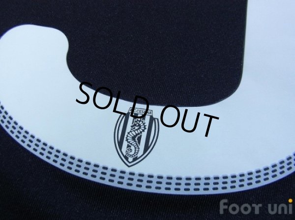 Photo8: Cesena 2010-2011 Away Authentic Long Sleeve Shirt #5 Nagatomo Serie A Tim Patch/Badge (8)