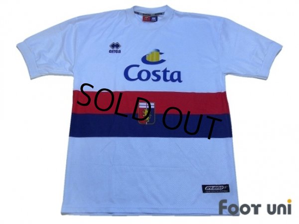 Photo1: Genoa 2002-2003 Away Shirt (1)