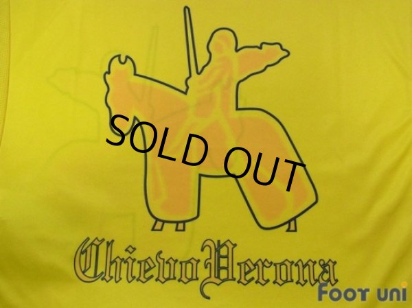 Photo7: AC Chievo Verona 2008-2009 Home Shirt (7)