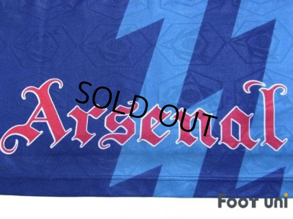 Photo8: Arsenal 1995-1996 Away Shirt #10 Bergkamp (8)