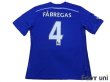 Photo2: Chelsea 2014-2015 Home Shirt #4 Fabregas BARCLAYS PREMIER LEAGUE Patch/Badge w/tags (2)