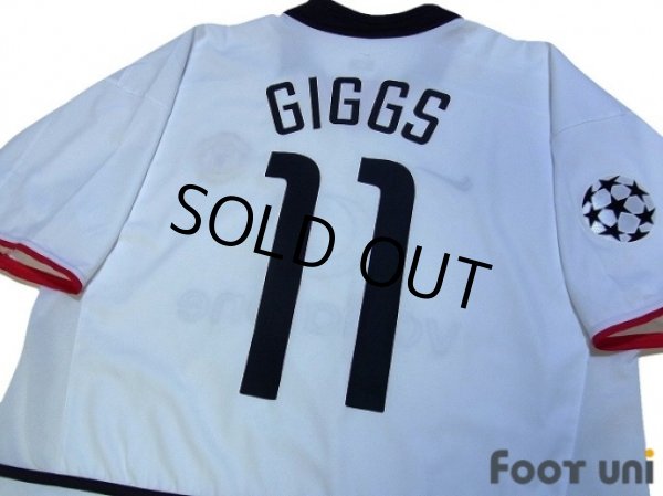 Photo4: Manchester United 2002-2003 Away Shirt #11 Giggs Champions League Patch/Badge (4)