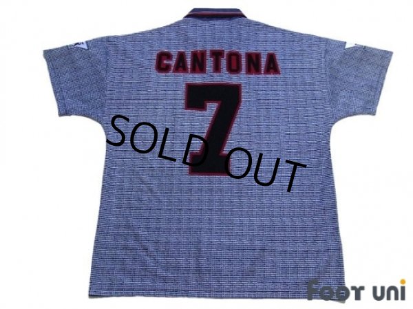 Photo2: Manchester United 1995-1996 Away Shirt #7 Cantona Premier League Patch/Badge (2)