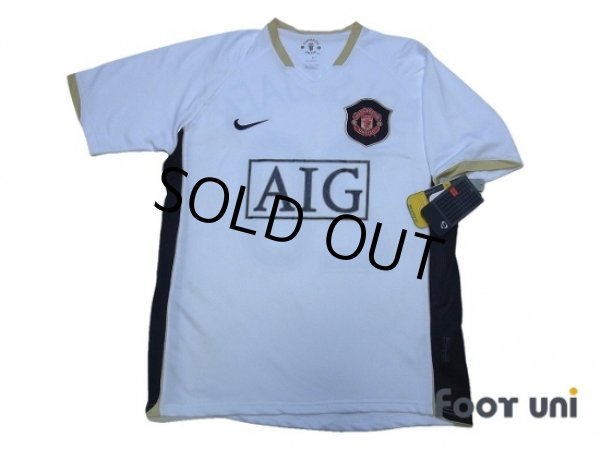 Photo1: Manchester United 2006-2007 Away Shirt #20 Solskjaer w/tags  (1)