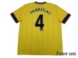 Photo2: Arsenal 2010-2011 Away Shirt #4 Fabregas (2)