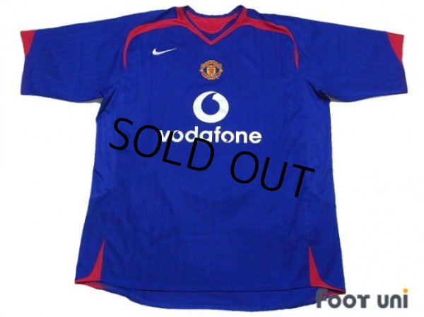 Photo1: Manchester United 2005-2006 Away Shirt (1)