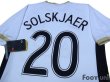 Photo4: Manchester United 2006-2007 Away Shirt #20 Solskjaer w/tags  (4)