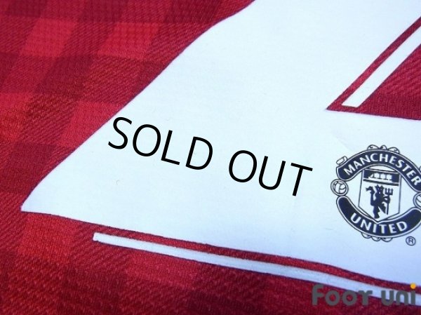 Photo8: Manchester United 2012-2013 Home Long Sleeve Shirt #20 van Persie Champions League Patch/Badge (8)