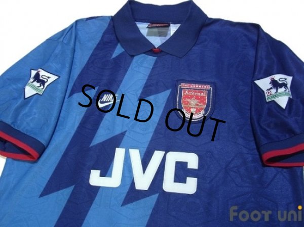 Photo3: Arsenal 1995-1996 Away Shirt #10 Bergkamp (3)