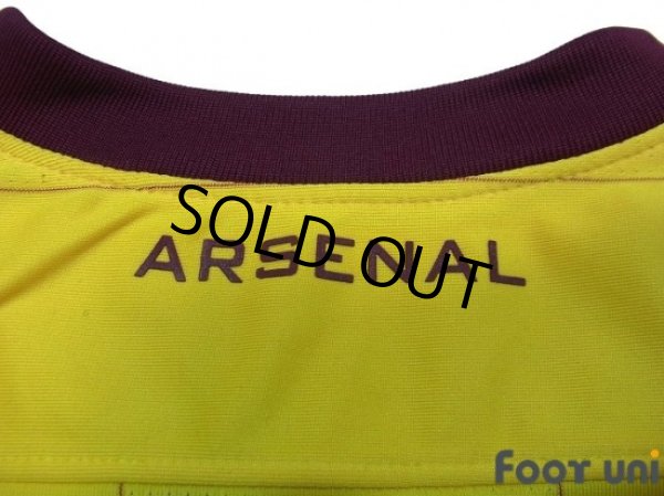 Photo8: Arsenal 2010-2011 Away Shirt #4 Fabregas (8)