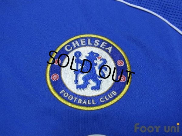 Photo6: Chelsea 2006-2008 Home Authentic Long Sleeve Shirt #11 Drogba Champions Barclays Premiership Patch/Badge (6)