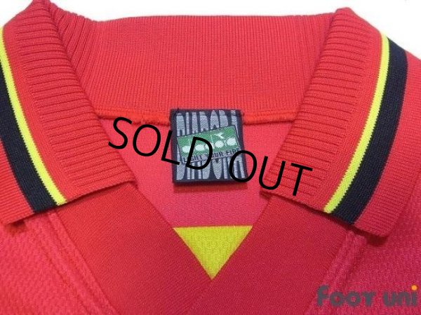 Photo4: Belgium 1997 Home Shirt (4)