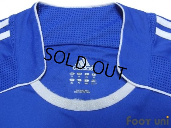 Photo5: Chelsea 2006-2008 Home Authentic Long Sleeve Shirt #11 Drogba Champions Barclays Premiership Patch/Badge (5)