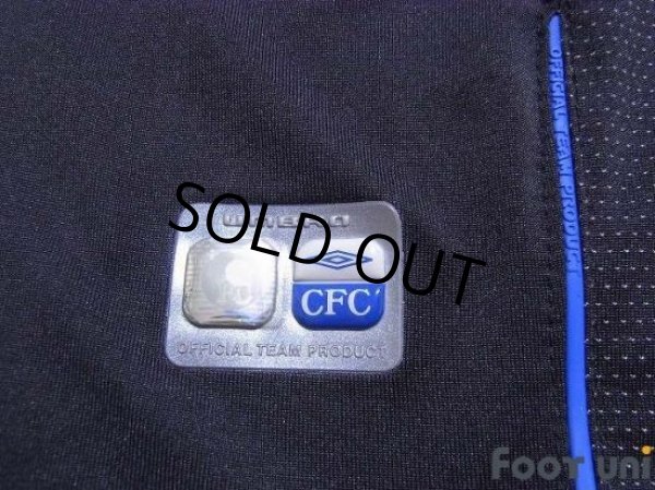 Photo7: Chelsea 2004-2005 Away Long Sleeve Shirt #15 Drogba Champions League Patch/Badge (7)
