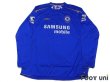 Photo1: Chelsea 2005-2006 Home Long Sleeve Shirt #15 Drogba Champions Barclays Premiership Patch/Badge (1)
