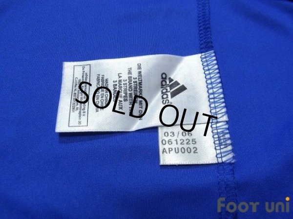 Photo8: Chelsea 2006-2008 Home Authentic Long Sleeve Shirt #11 Drogba Champions Barclays Premiership Patch/Badge (8)