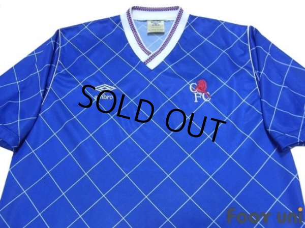 Photo3: Chelsea 1987-1989 Home Shirt (3)
