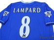 Photo4: Chelsea 2003-2005 Home Shirt #8 Lampard BARCLAYCARD PREMIERSHIP Patch/Badge (4)