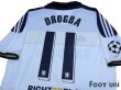 Photo4: Chelsea 2011-2012 3RD Shirt #11 Drogba Champions League Patch/Badge (4)