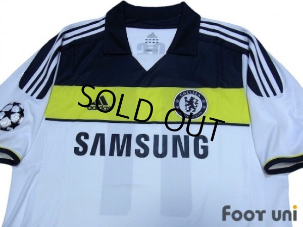 Photo3: Chelsea 2011-2012 3RD Shirt #11 Drogba Champions League Patch/Badge (3)