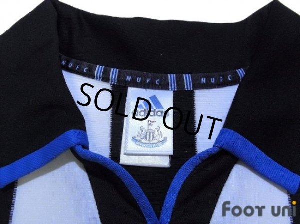 Photo4: Newcastle 2000-2001 Home Long Sleeve Shirt (4)