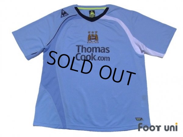 Photo1: Manchester City 2008-2009 Home Shirt (1)