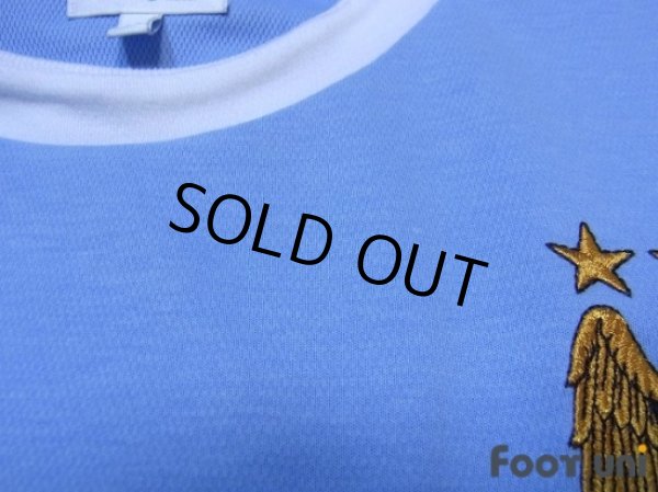 Photo7: Manchester City 2009-2010 Home Long Sleeve Shirt (7)