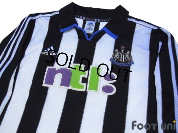 Photo3: Newcastle 2000-2001 Home Long Sleeve Shirt (3)