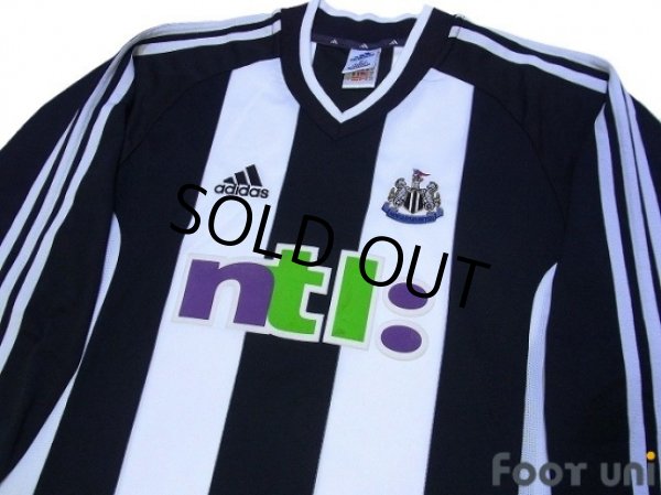Photo3: Newcastle 2001-2003 Home Long Sleeve Shirt (3)