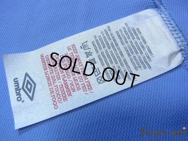 Photo6: Manchester City 2009-2010 Home Long Sleeve Shirt (6)