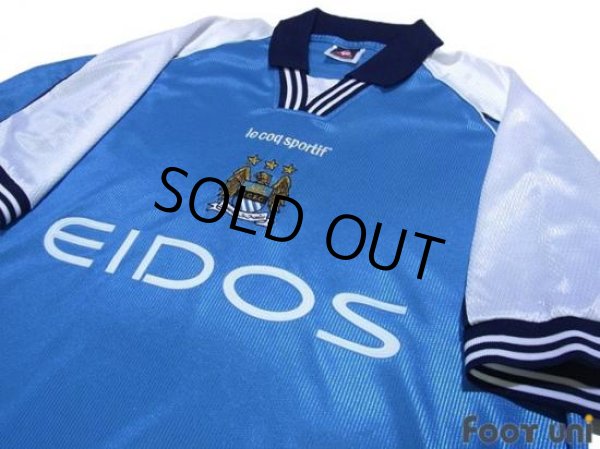 Photo3: Manchester City 1999-2001 Home Shirt (3)