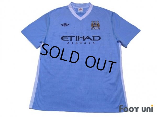 Photo1: Manchester City 2011-2012 Home Shirt (1)