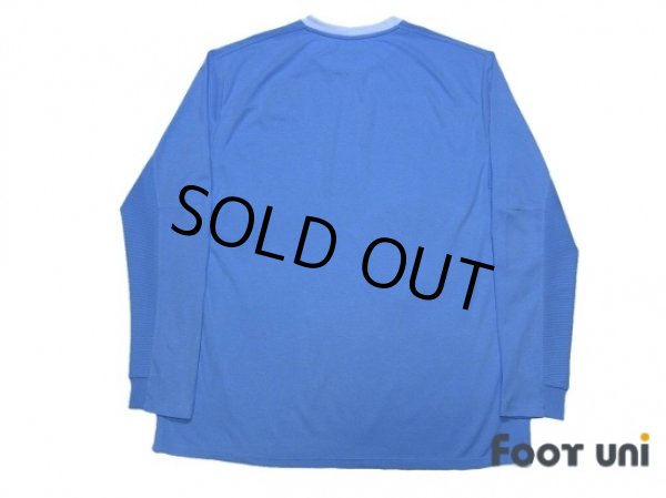 Photo2: Manchester City 2009-2010 Home Long Sleeve Shirt (2)
