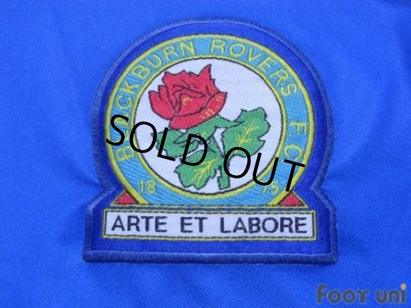 Photo5: Blackburn Rovers 2000-2002 Home Long Sleeve Shirt The F.A. Premier League Patch/Badge (5)