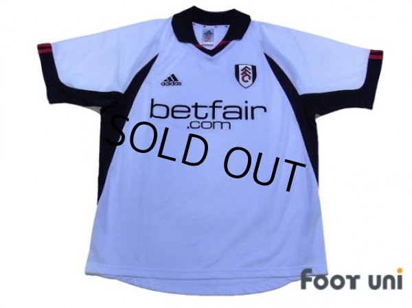 Photo1: Fulham 2002-2003 Home Shirt (1)