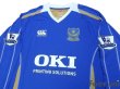 Photo3: Portsmouth 2007-2008 Home Authentic Long Sleeve Shirt #5 Johnson BARCLAYS PREMIER LEAGUE Patch/Badge (3)