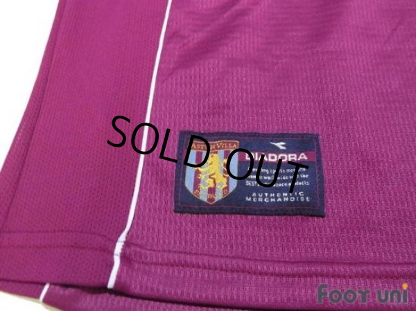 Photo3: Aston Villa 2000-2001 Home Shirt (3)