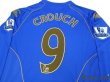 Photo4: Portsmouth 2008-2009 Home Long Sleeve Shirt #9 Crouch BARCLAYS PREMIER LEAGUE Patch/Badge w/tags (4)