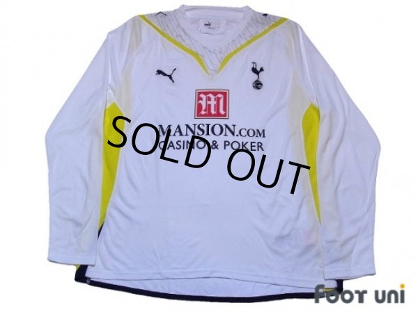 Photo1: Tottenham Hotspur 2009-2010 Home Long Sleeve Shirt (1)