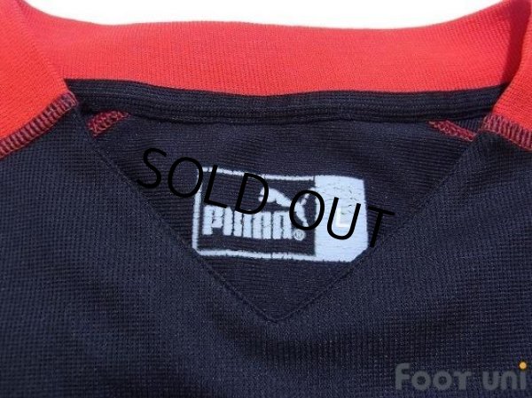 Photo4: Fulham 2003-2004 Away Long Sleeve Shirt BARCLAYCARD PREMIERSHIP Patch/Badge (4)