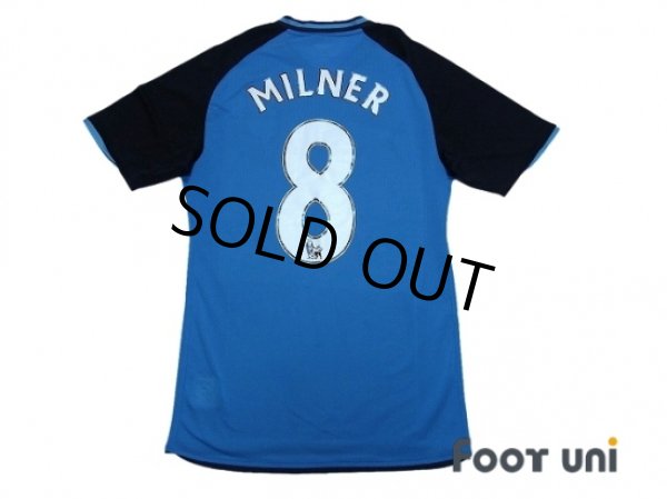 Photo2: Aston Villa 2008-2009 Away Authentic Shirt #8 Milner (2)