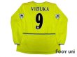 Photo2: Leeds United AFC 2002-2003 Away Long Sleeve Shirt #9 Viduka The F.A. Premier League Patch/Badge (2)