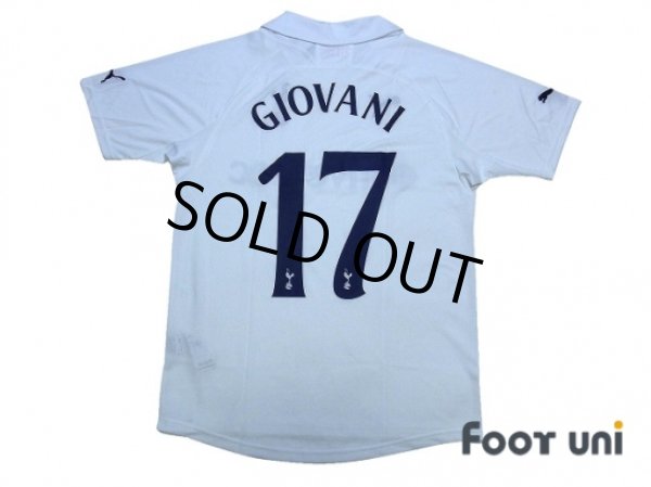 Photo2: Tottenham Hotspur 2011-2012 Home Shirt #17 Giovani w/tags (2)