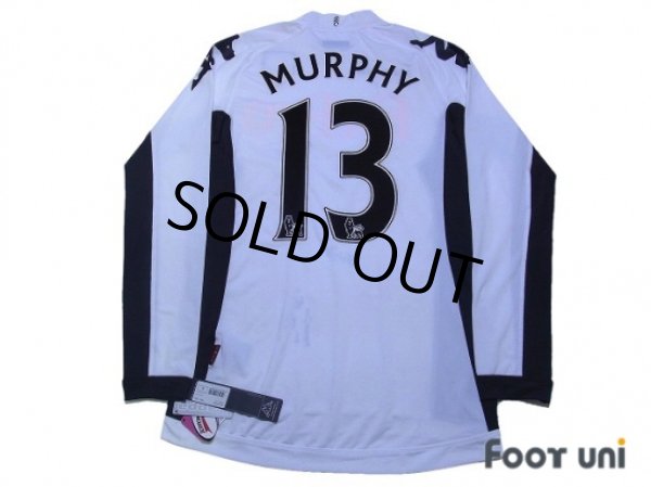 Photo2: Fulham 2011-2012 Home Long Sleeve Shirt #13 Murphy w/tags (2)
