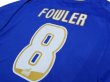 Photo3: Cardiff City 2007-2008 Home Shirt #8 Fowler w/tags (3)