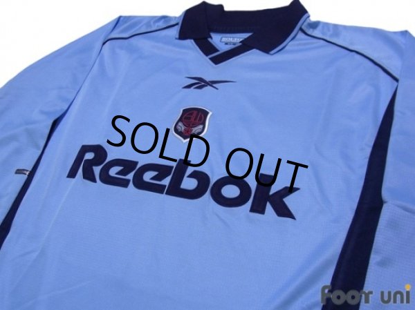 Photo3: Bolton Wanderers 2000-2001 Away Long Sleeve Shirt (3)