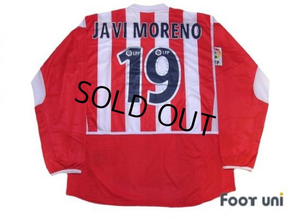 Atletico Madrid 2002-2003 Home L/S Shirt #19 Javi Moreno