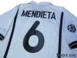 Photo4: Valencia 2000-2001 Home Shirt #6 Mendieta Champions League Patch/Badge (4)