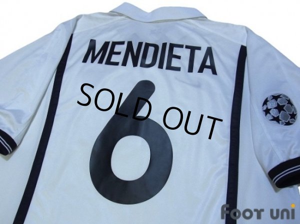 Photo4: Valencia 2000-2001 Home Shirt #6 Mendieta Champions League Patch/Badge (4)