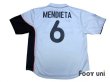 Photo2: Valencia 2001-2002 Home Shirt #6 Mendieta LFP Patch/Badge (2)